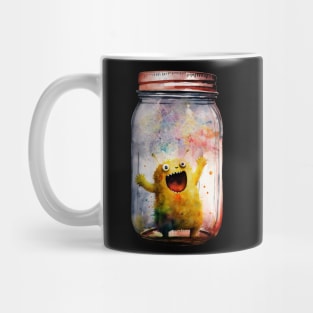 Jar of Yellowish Monster Mug